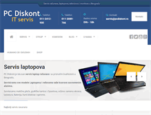 Tablet Screenshot of pcdiskont.rs